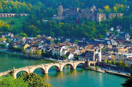 Reise nach Heidelberg und an die Bergstraße