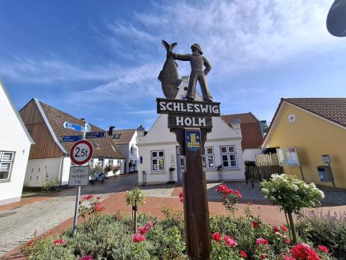 Fischersiedlung Holm in Schleswig - Ostern in Nordfriesland