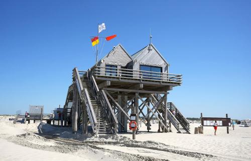Strand in St. Peter-Ording -Ostern in Nordfriesland