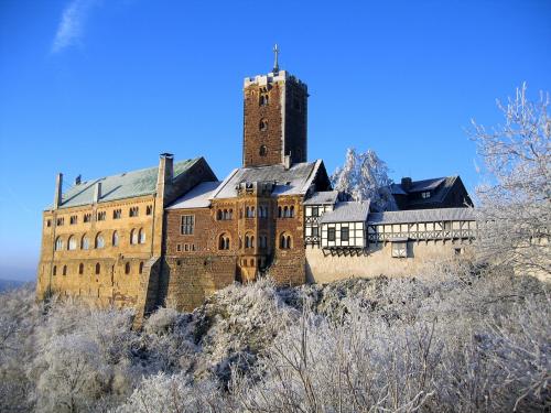 Die Wartburg im Winter - Advent in Thüringen © Wartburg Stiftung
