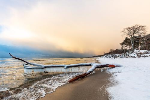 Weststrand im Winter © Voigt Kranz UG