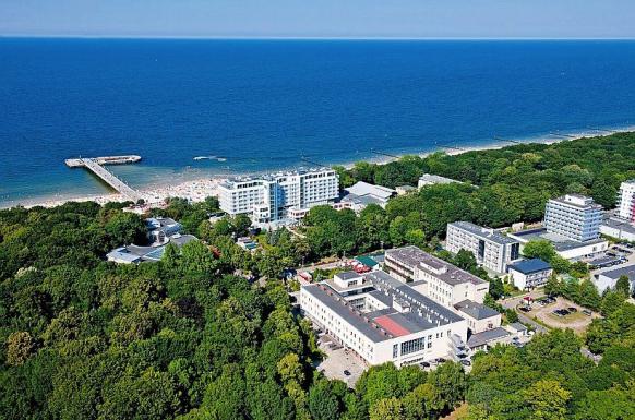 Hotel Muszelka 3*** - Kururlaub in Kolberg mit Haustürabholung DE