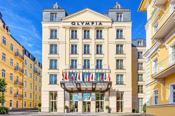 Spa & Wellness Hotel Olympia 4**** -Kururlaub in Marienbad mit Haustürabholung DE