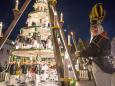 Bergmännische Weihnachtspyramide auf dem Freiberger Christmarkt © Silberstadt Freiberg - Marcel Schlenkrich