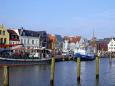 Hafen in Husum © Iris Hamelmann auf Pixabay