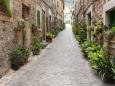 Mediterrane Gasse in Valdemossa