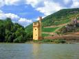 Romantischer mittelrhein - Mäuseturm in Bingen
