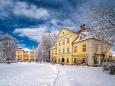 Schloss Lomnitz im Winter