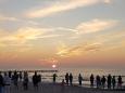 Sonnenuntergang am Ostseestrand