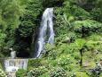 Flugreise Azoren - Insel Sao Miguel - Wasserfall