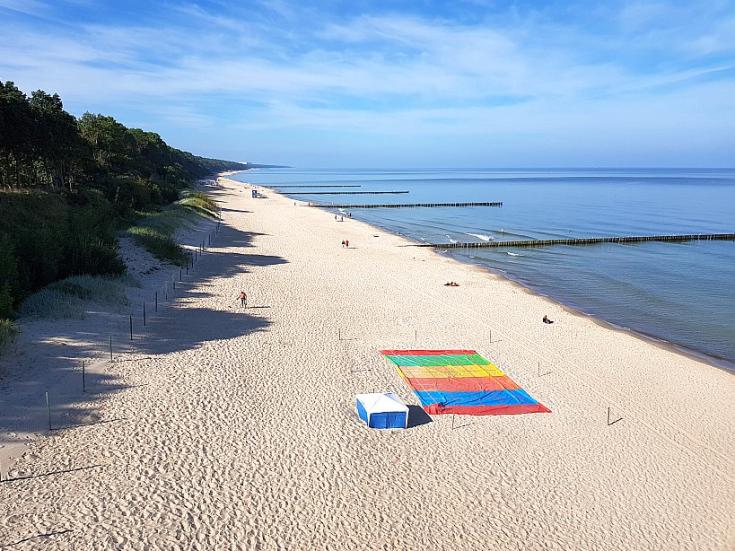 Strand bei Hoff - pommersche Ostseeküste