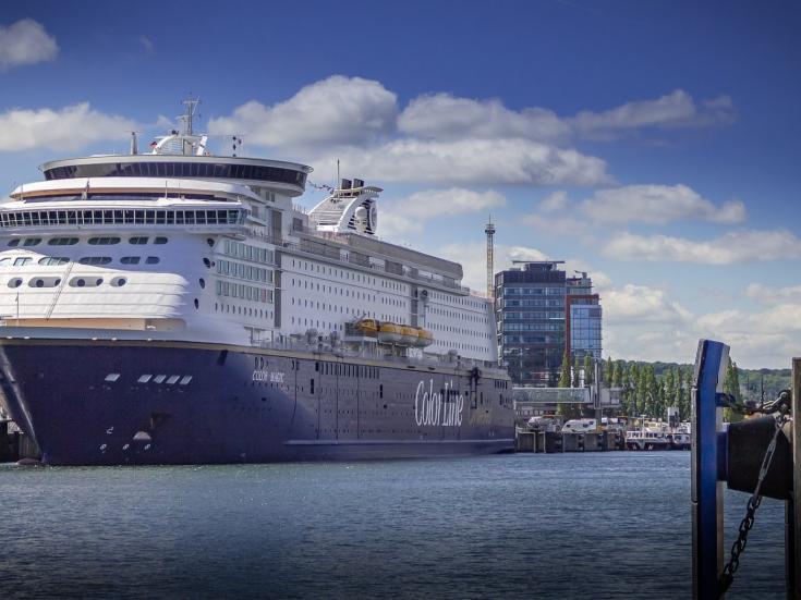 Am Skandinavienkai in Kiel