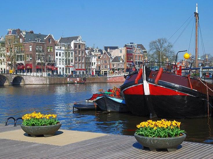 An der Prinsengracht in Amsterdam