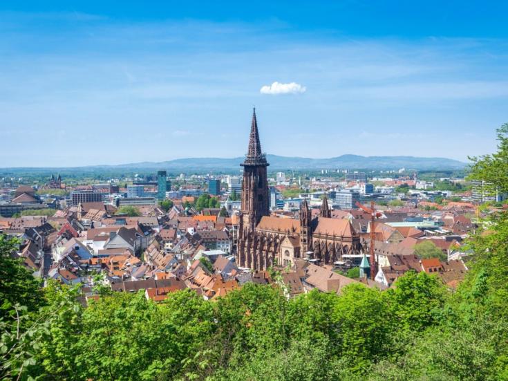 Blick auf Freiburg © Magann - stock adobe