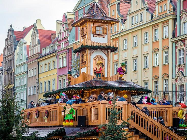 Weihnachtsmarkt in Breslau © Pianoforte agencja artystyczna - www.jarmarkbozonarodzeniowy.com