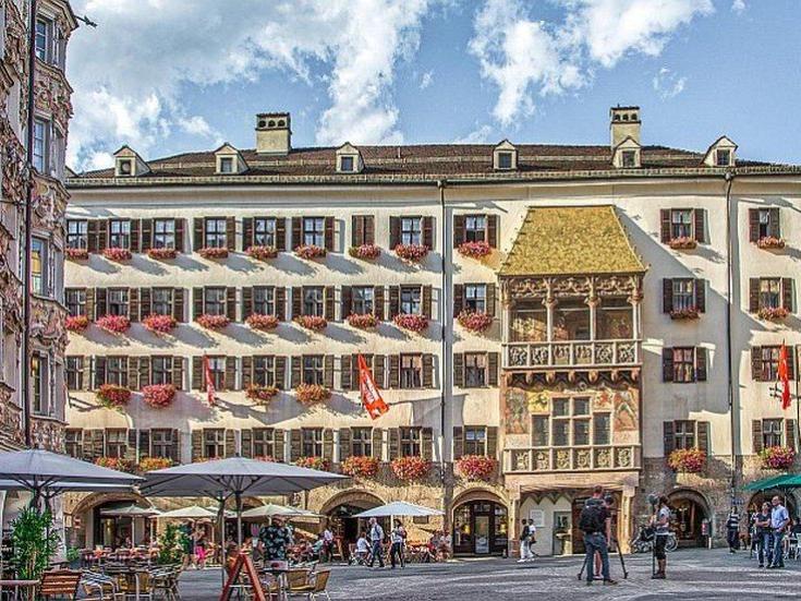 Das Goldene Dachl in Innsbruck © Alfred auf Pixabay