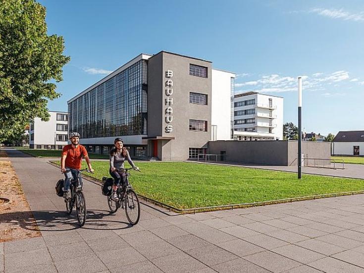 Elberadweg - Dessau - Bauhaus © Felix Meyer