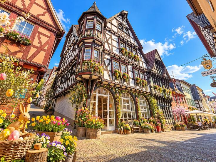 Fachwerkidylle in Linz - der bunten Stadt am Rhein