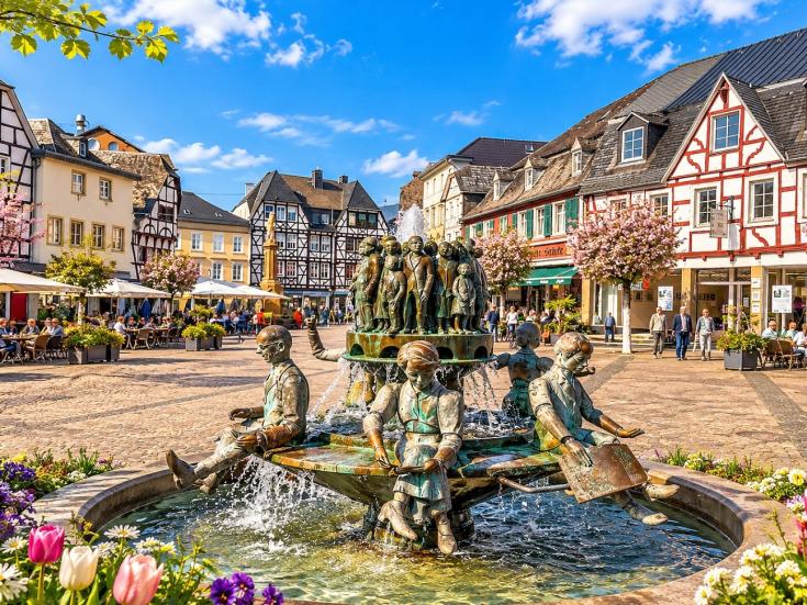 Fachwerkidylle in Linz am Rhein