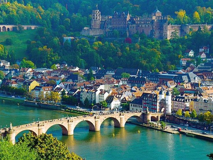 Reise nach Heidelberg und an die Bergstraße