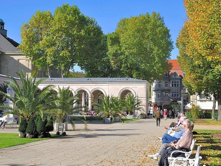 Im Kurpark von Bad Kissingen