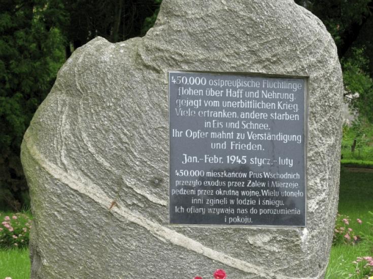 Gedenkstein in Frauenburg