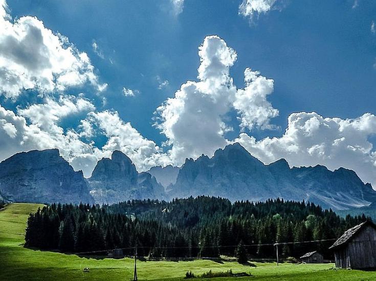 In den Dolomiten