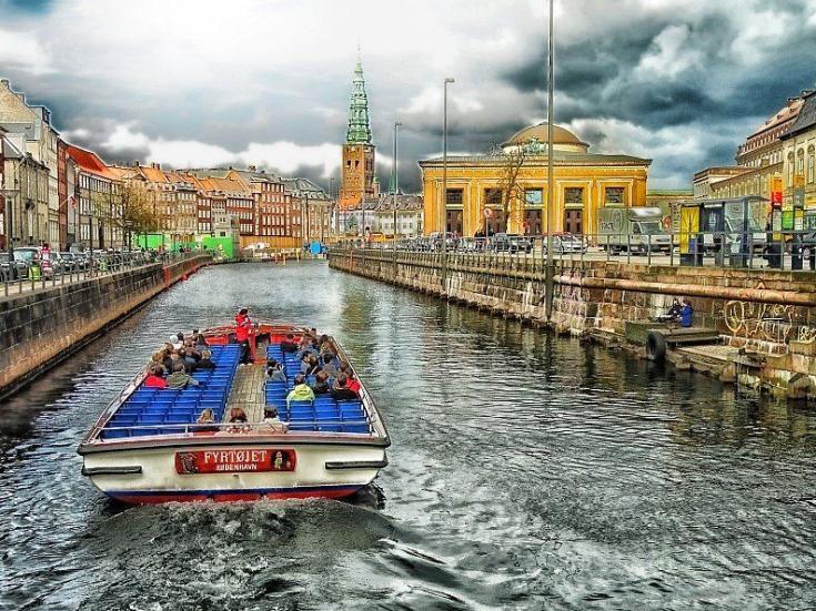 Kanalfahrt in Kopenhagen