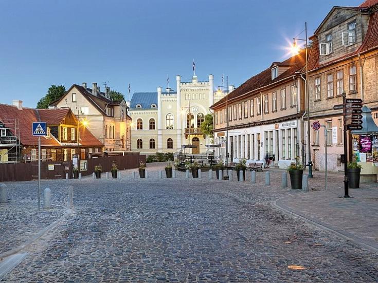 Kuldiga - historisches Stadtzentrum