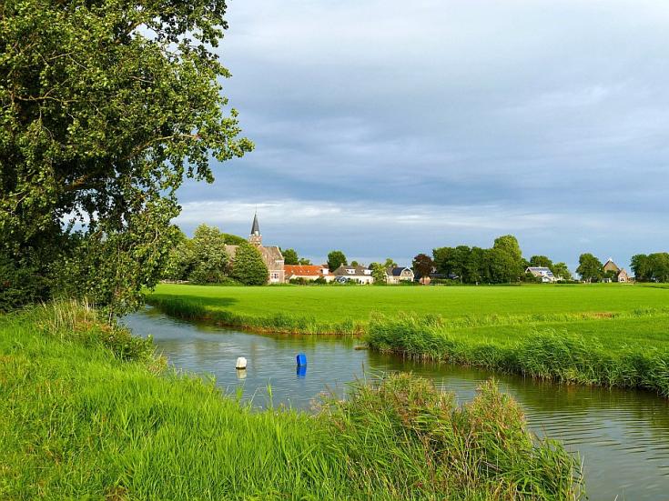 Radtour Ostfriesland und Emsland - Landschaft in Friesland 