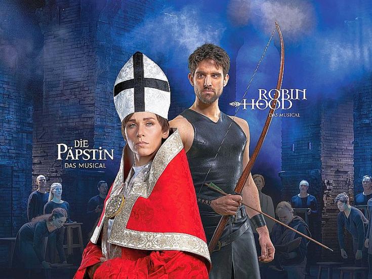 Musicalsommer in Fulda - Robin Hood und die Päpstin