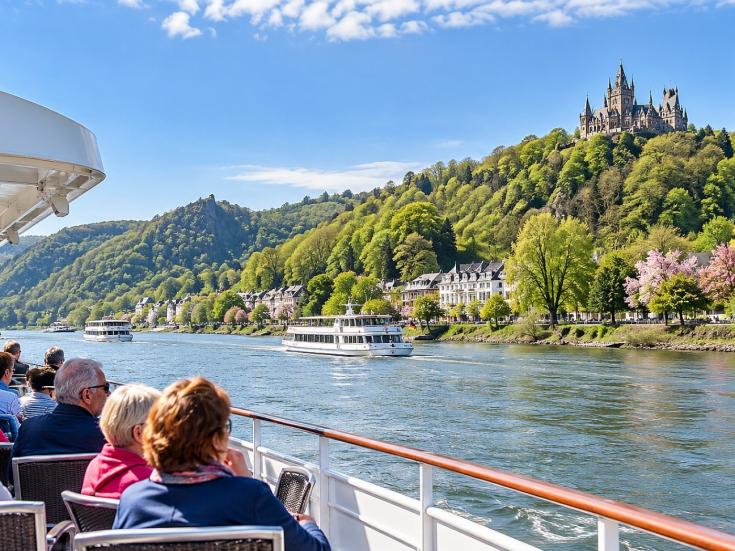 Rheinschifffahrt nach Königswinter - Osterreisen an den romantischen Rhein