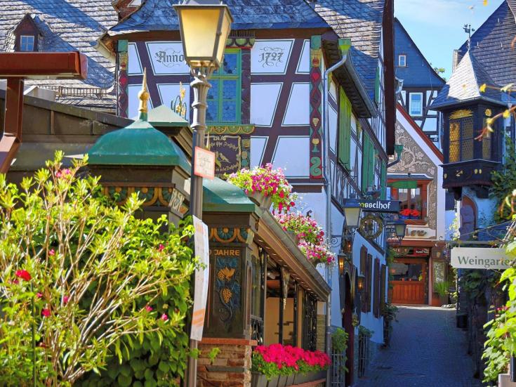 Rüdesheim © Julian Hacker auf Pixabay