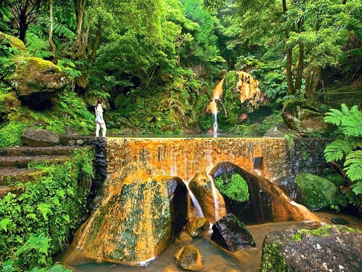 Flugreise Azoren - Insel Sao Miguel - Caldera Vehla