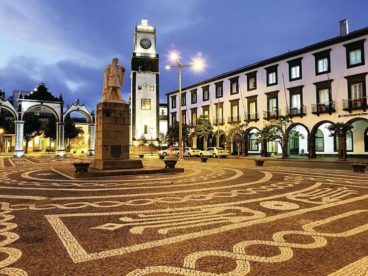Flugreise Azoren - Insel Sao Miguel - Ponta Delgada