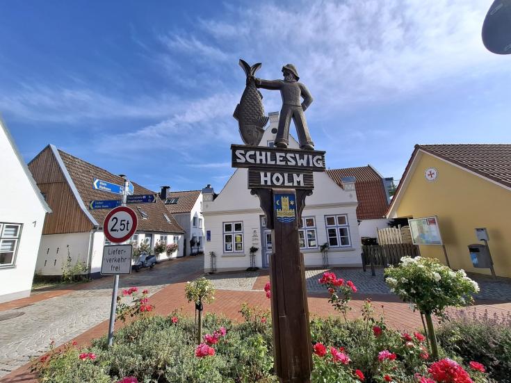 Fischersiedlung Holm in Schleswig - Ostern in Nordfriesland