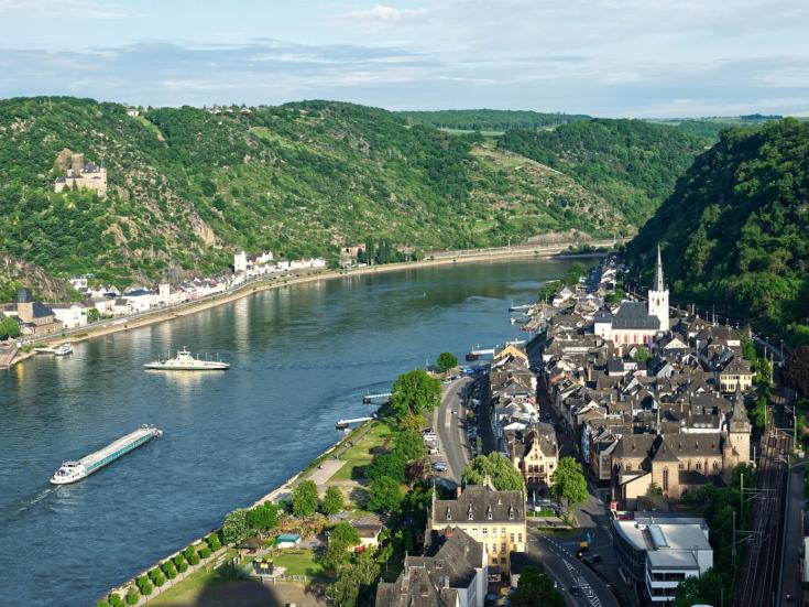 St. Goar am Rhein © Claudia Doehring auf Pixabay
