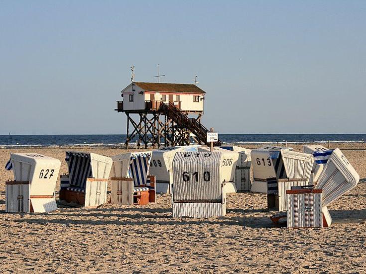 Strand von St. Peter-Ording © Anke Barillas auf Pixabay
