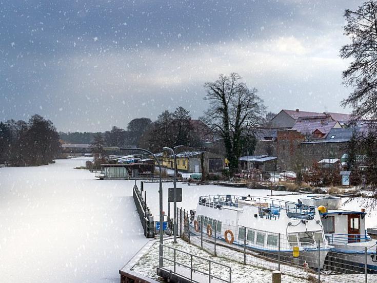 Temlin - Hafen im Winter © TMT GmbH Gundula Winter