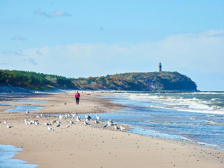Strand bei Fischerkathen - Pogorzelica an der Pommerschen Ostsee