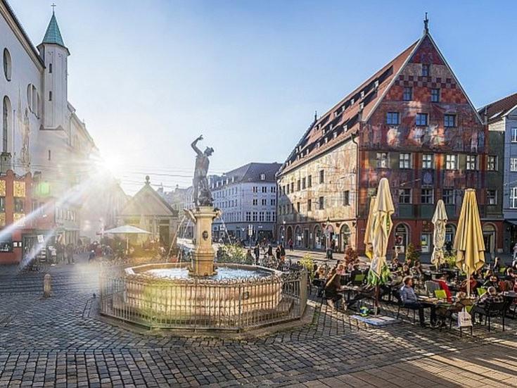 Merkurbrunnen Augsburg © Regio Augsburg Tourismus GmbH