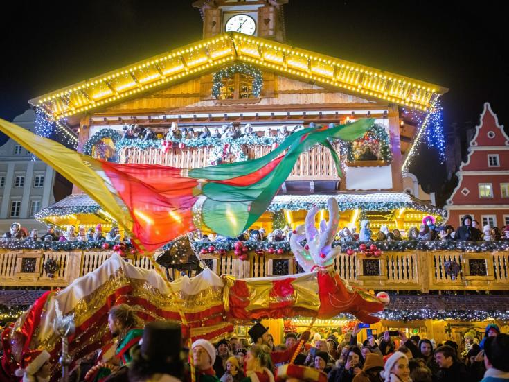 Programm auf dem Breslauer Weihnachtsmarkt © Pianoforte Agencja Artystyczna