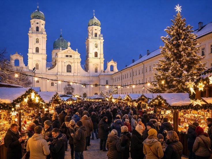 Weihnachtsmarkt in Passau