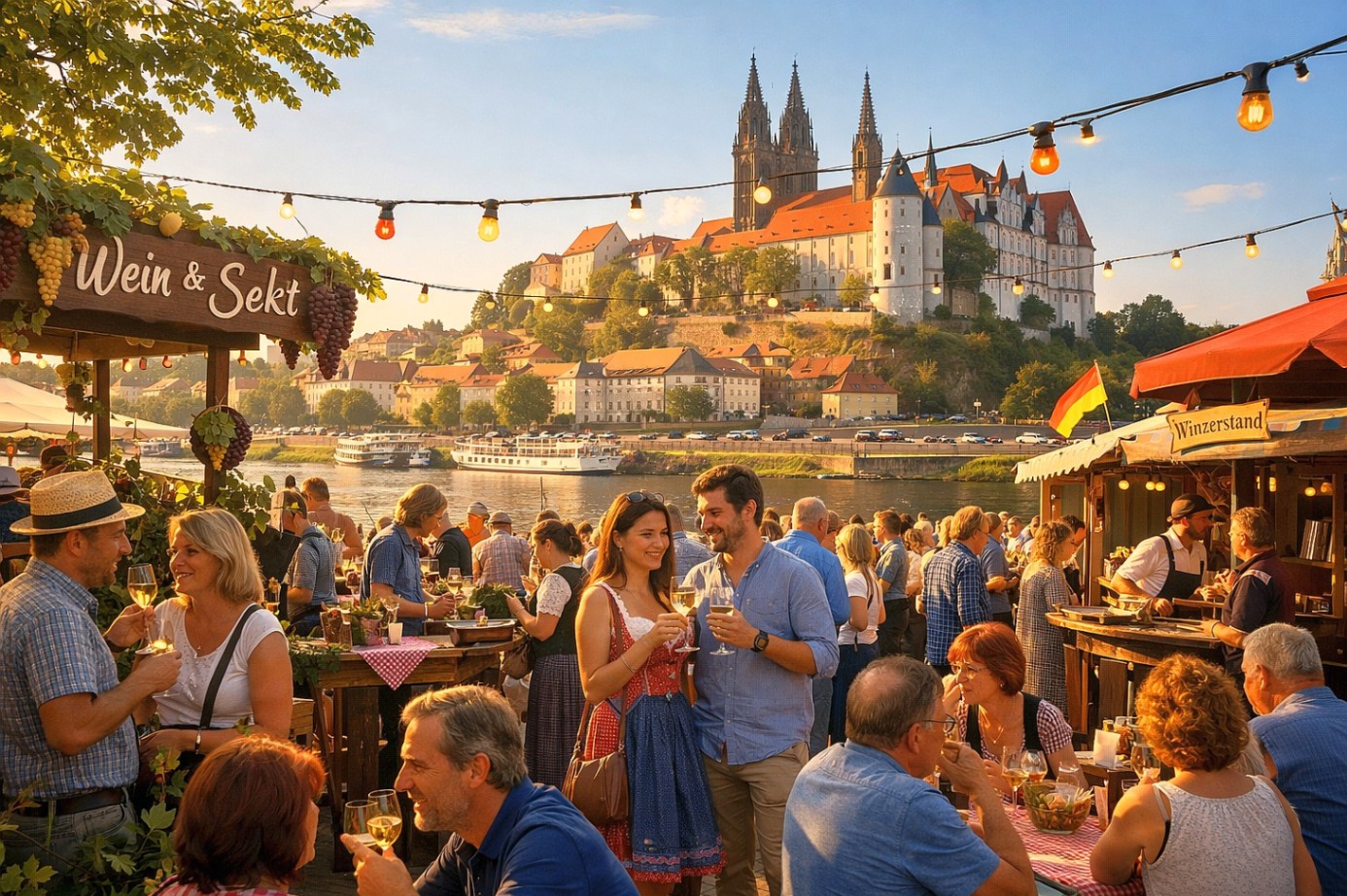 Weinfest - Goldener Herbst im Elbtal