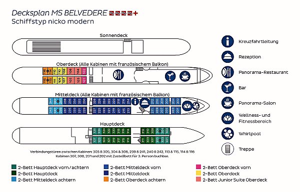 MS Belvedere - Donau Flusskreuzfahrt
