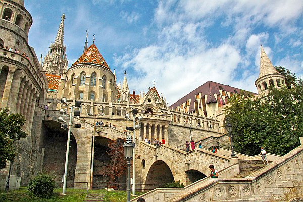 Budapest Fischerbastei Donau Flusskreuzfahrt