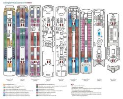 MS VASCO DA GAMA - Decksplan