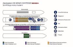 MS Comtesse - Seine Flusskreuzfahrten