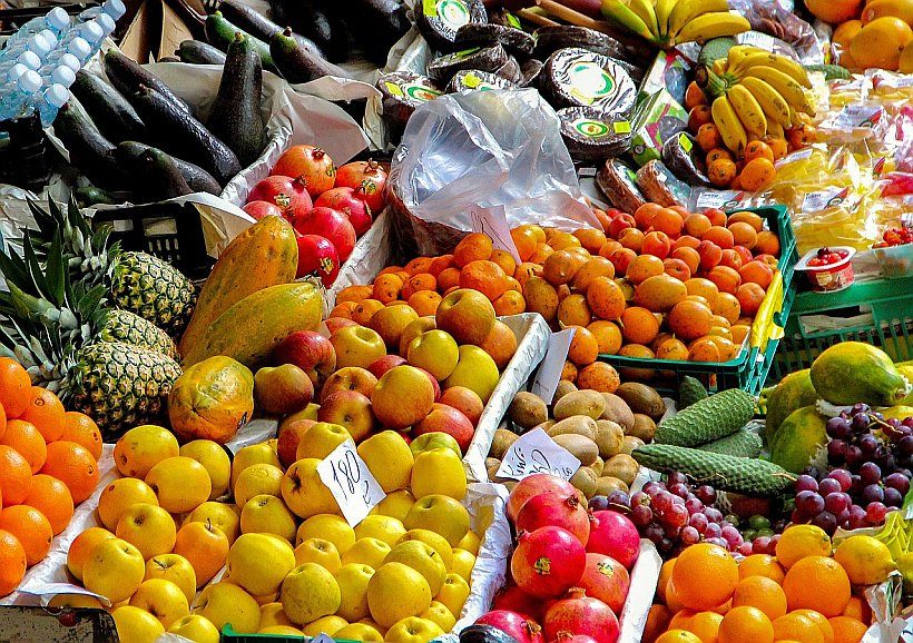 Wochenmarkt in Enschede Wochenmarkt in Enschede