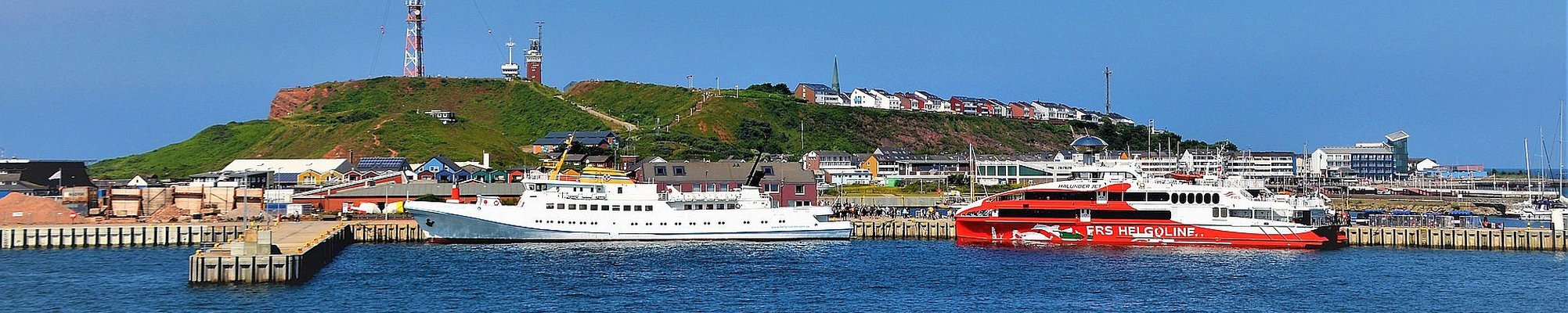 Helgoland mit dem Katamaran